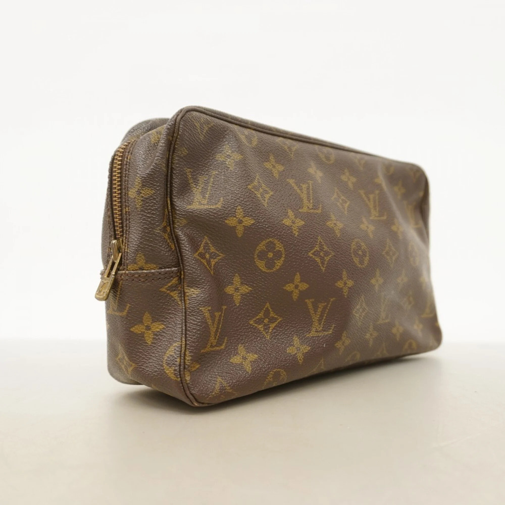 LOUIS VUITTON Authentic Brown Monogram Pouch - Picture 2 of 9